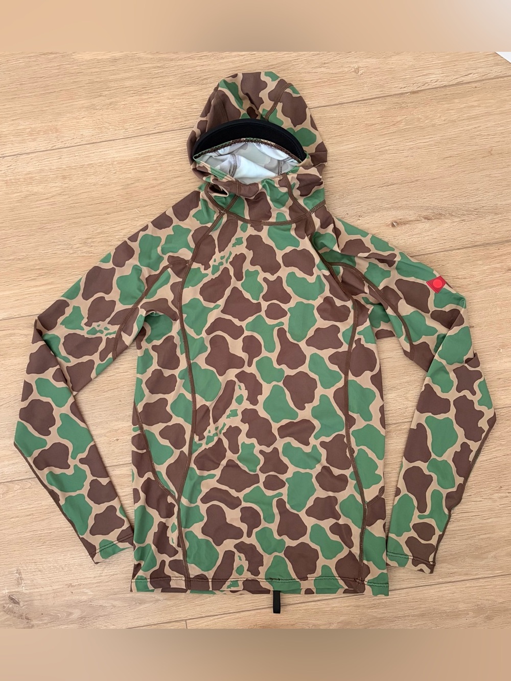 Florence Marine X Hooded Camo RASH GAURD